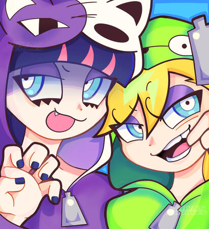 Panty & Stocking Pyjama Print